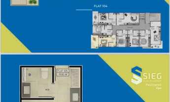 Imagem 6: Apartamento a Venda Jardim Oceania C/64,26m² 02 Quartos, 01 WC Social 01 vaga