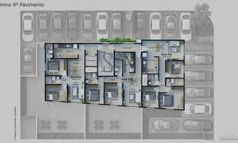 Imagem 5: Apartamento Venda Bancários, Entrega 01/2025 58,17m² Térreo, Elevador, Piscina, 2 Quartos