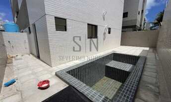 Imagem 2: Apartamento Térreo Bessa com piscina privativa, com 113m² 2 quartos, 1 Suíte, Externa em