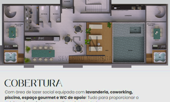 Imagem 2: Flats Intermares - 24,39m² 01 Quarto, Sala, 01 WC 01 Vaga Rotativa 3º Andar