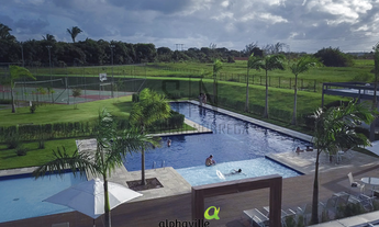 Imagem 2: Terreno Alphaville Paraíba - Com 420m² 14x30 - Frente Sul Parte Alta do condomínio