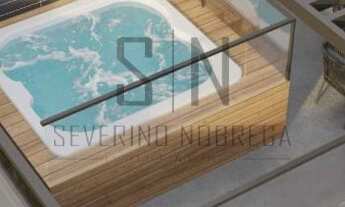 Imagem 4: Studio Intermares com 22,73m² Área de Lazer na Cobertura, Elevador entrega em 07/2025