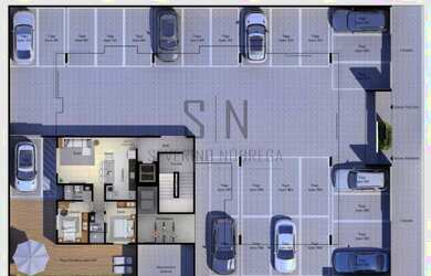 Imagem 5: Apartamento Bancários, 71,60m² 3Quartos, 1 Suíte, Varanda, Elevador, Piscina, Espaço Gourm