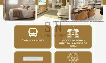 Imagem 3: Apartamento a venda no Bairro do Gramame Com 55m² 2 Quartos, 1 Suíte, varanda, 01 Vaga