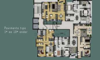 Imagem 6: Apartamento Intermares, Perto da Principal C/8º Andar C/54,56m² 2 Quartos, 1 Suíte, Varand