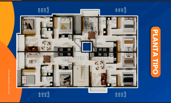 Imagem 5: Apartamento a Venda Bairro do Cristo C/46m² 2 Quartos, 1 Suíte, 01 Vaga Área de Lazer