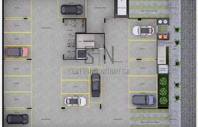 Imagem 7: Apartamento Bessa C/Elevador, Piscina Esp. Gourmet C/57m² 2 quartos, 1 Suíte, Varanda, 01