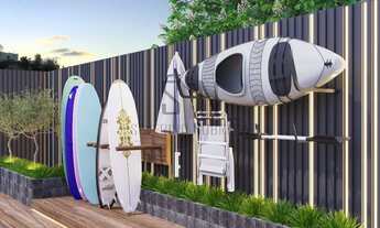 Imagem 2: Flat a Venda em Ponta de Campina - C/25,05m² Quarto, estar, WC, cozinha Área de lazer comp