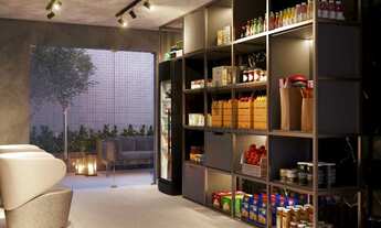 Imagem 4: Flat a Venda em Ponta de Campina - C/25,05m² Quarto, estar, WC, cozinha Área de lazer comp