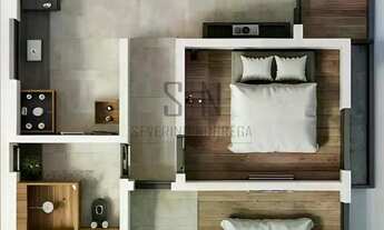 Imagem 7: Apartamento Bessa C/55,46m² 02 Quartos, 01 Suíte, Varanda 01 Vaga 02 Bamheiros