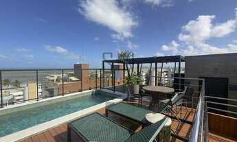 Imagem 6: Vendo Flat Intermares Mobiliado / Decorado Andar Alto C/25m² Porteira Fechada a 100 Metros