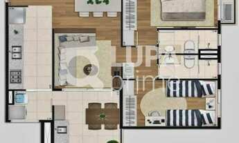 Imagem 7: 2 dormitórios, 1 suítes, 2 banheiro, 1 vaga na garagem