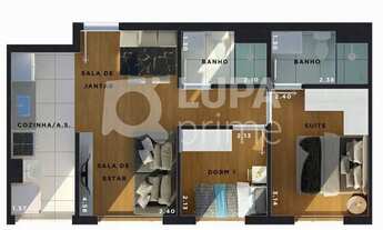 Imagem 4: 2 dormitórios na Avenida Mazzei