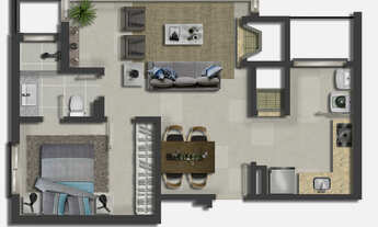 Imagem 7: Apartamento à venda no bairro Boa Vista em Porto Alegre/RS