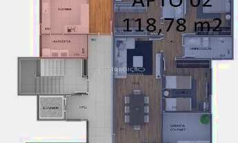 Imagem 7: APARTAMENTO à venda, 3 quartos, 1 suíte, 2 vagas, CENTRO - BARBACENA/MG