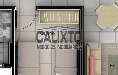 Imagem 5: RESIDENCIAL TAVARES, 2 dormitórios, 2 banheiro, 2 vagas na garagem, 44M² de Área Construíd