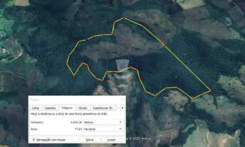 Imagem 3: Terreno de 80,23ha com Reserva Legal Mata Nativa no Bananal, BR 265 Km