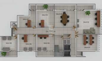 Imagem 2: Salas comerciais à venda no Centro em Barbacena com metragem de 20m