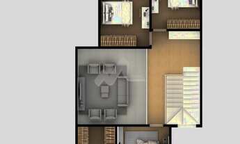 Imagem 3: Sobrado com 4 dormitórios à venda,250.50 m , Jardim Porto Alegre, TOLEDO - PR