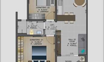 Imagem 6: Apartamento à venda, Tocantins, TOLEDO - PR