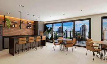 Imagem 6: Apartamento Área Interna 74,50 m 01 Suíte 01 Quarto Cozinha Gourmet e Sala de Estar In