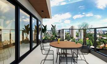 Imagem 7: Apartamento Área Interna 60,64 m - 02 Quartos Cozinha Gourmet e Sala de Estar Integrad