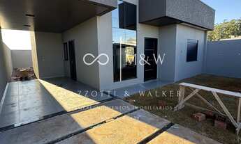 Imagem 2: CASA NOVA, 01 SUITE E 02 QUARTOS, PE DIREITO ALTO, BAIRRO NAZARE, MEDIANEIRA - PR