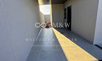 Imagem 3: CASA NOVA, 01 SUITE E 02 QUARTOS, PE DIREITO ALTO, BAIRRO NAZARE, MEDIANEIRA - PR