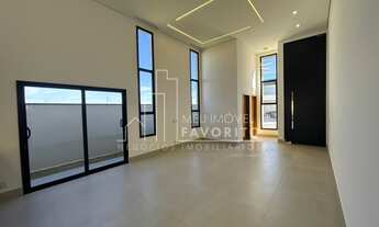 Imagem 2: Casa Térrea à Venda no Villaggio Azzure 3 Dorms Escritório Área Gourmet