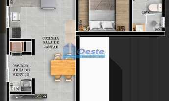 Imagem 7: Apartamento com 2 dormitórios à venda, PARQUE SAO PAULO, CASCAVEL - PR