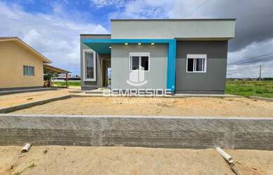 Imagem: Casa com suíte e cozinha planejada