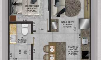 Imagem 4: Studio à venda, VILA BECKER, TOLEDO - PR