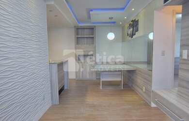 Imagem 6: Apartamento para locação 2 dormitórios mobiliado, sacada churrasqueira Itajaí SC