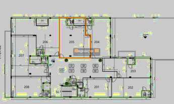 Imagem: Sala Comercial para locação, em cima da