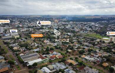 Imagem 3: Terreno localizado no Centro da cidade de Medianeira PR