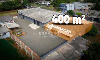 Imagem: Sala comercial com barracão anexo para