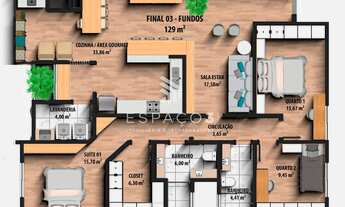 Imagem 2: Residencial Millano Apto 603 localizado no Bairro São Cristovão em Medianeira PR