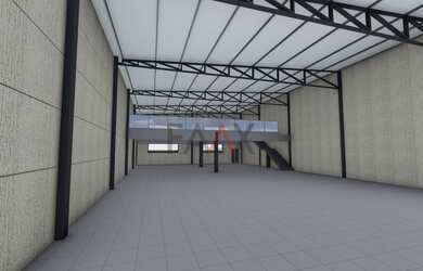 Imagem 3: Sala comercial no Bonsucesso com amplo espaço de estacionamento sala tendo 300m