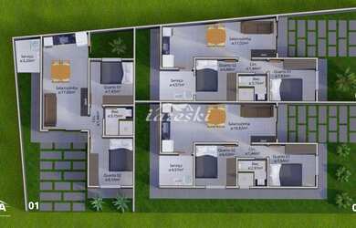 Imagem 2: Casa a venda com 2 quartos na Região de Três Lagoas em Foz do Iguaçu - PR