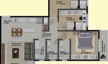 Imagem 2: Apartamento à venda, Universitário, BENTO GONCALVES - RS