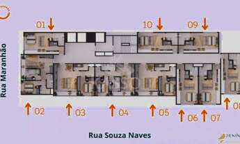 Imagem 6: Lançamento. Studio e Studio com suite. Centro. Entregue mobiliado
