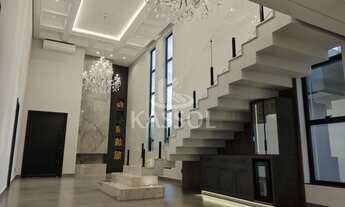 Imagem 3: Sobrado no Treviso com 4 suítes, sala de cinema, Lareira , piscina, gourmet