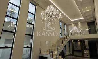 Imagem 4: Sobrado no Treviso com 4 suítes, sala de cinema, Lareira , piscina, gourmet