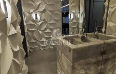 Imagem 5: Sobrado no Treviso com 4 suítes, sala de cinema, Lareira , piscina, gourmet