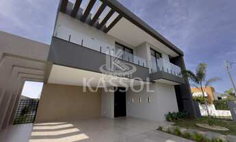 Imagem 2: Sobrado com 4 suites sala pé direito duplo cozinha gourmet piscina