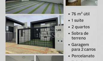 Imagem 3: Casa nova pronta para morar no Jardim Veredas com 01 suíte e 02 quartos