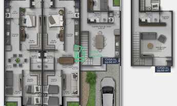 Imagem 6: Casa à venda na planta, Meia Praia, NAVEGANTES - SC com previsão de entrega setembro 2025