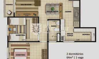 Imagem 5: Apartamento à venda, Jardim Maria de Fatima, VARZEA PAULISTA - SP