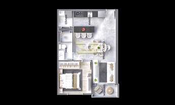 Imagem 7: APARTAMENTO COM 01 DORMITÓRIO NO RESIDENCIAL ANTONELLA, VILA YOLANDA, FOZ