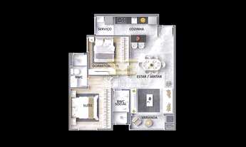 Imagem 7: APARTAMENTO COM 01 DORMITÓRIO RESIDENCIAL ANTONELLA, VILA YOLANDA, FOZ